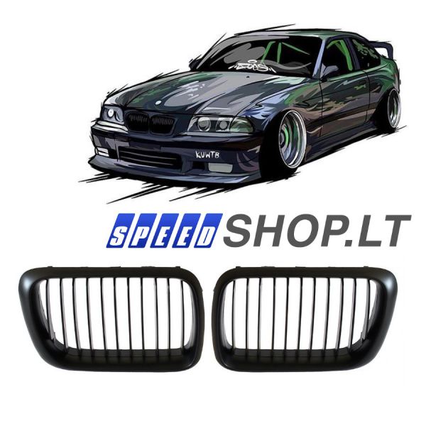 BMW 3 E36 Facelift matinės grotelės